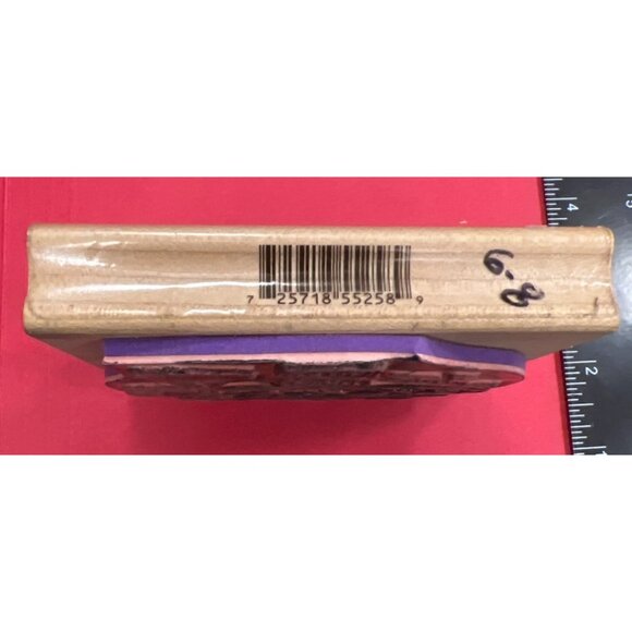 Shop Til You Drop Cat-Themed rubber stamp by Alma Lynne & inkadinkado - Picture 3 of 4